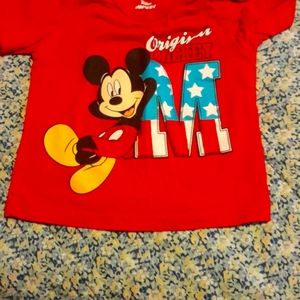 Disney Jr size 2t red